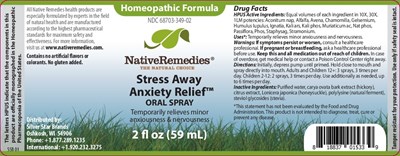 Label (Stress Away Anxiety Relief)